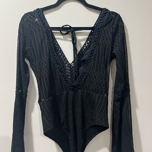 Boutique black bodysuit